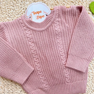 Blusa de Linha Ponto Alto Fechado - Rose